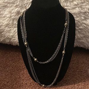 Silver necklace